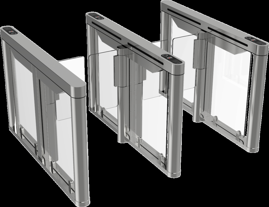 304 Stainless Steel Speed Gate with Servo Motor and Face Recognition