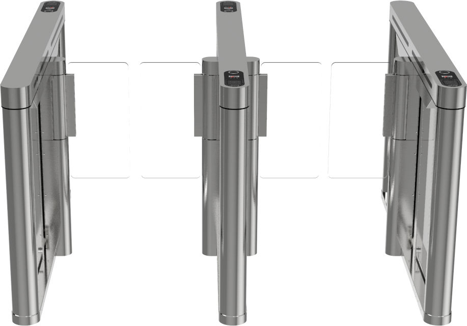304 Stainless Steel Speed Gate with Servo Motor and Face Recognition