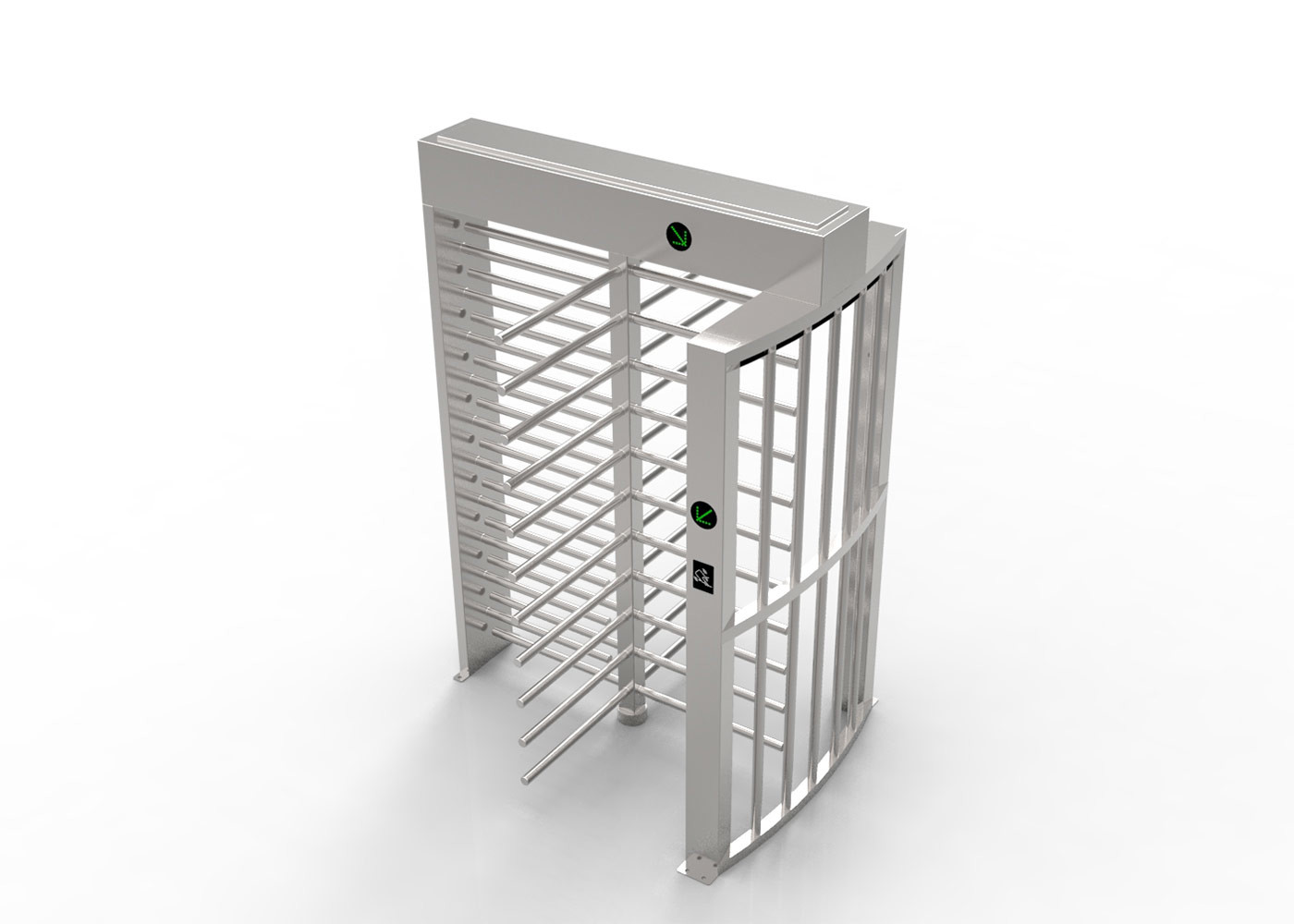 Ac220v/110v Full Height Turnstile Gate