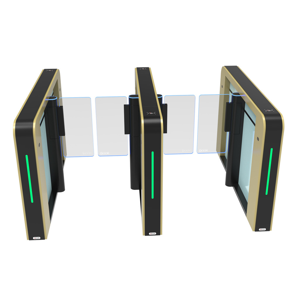 Swing Turnstile RFID/Qr Code Bar Code High Speed Turnstile Gate Turnstile Access Control